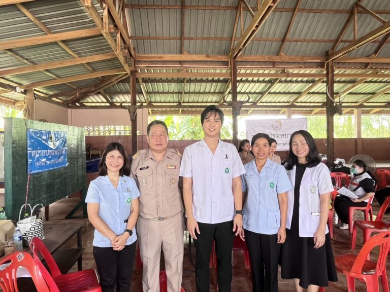 ลงพื้นที่จัดตั้งหน่วยปฐมพยาบาลส่วนหน้า